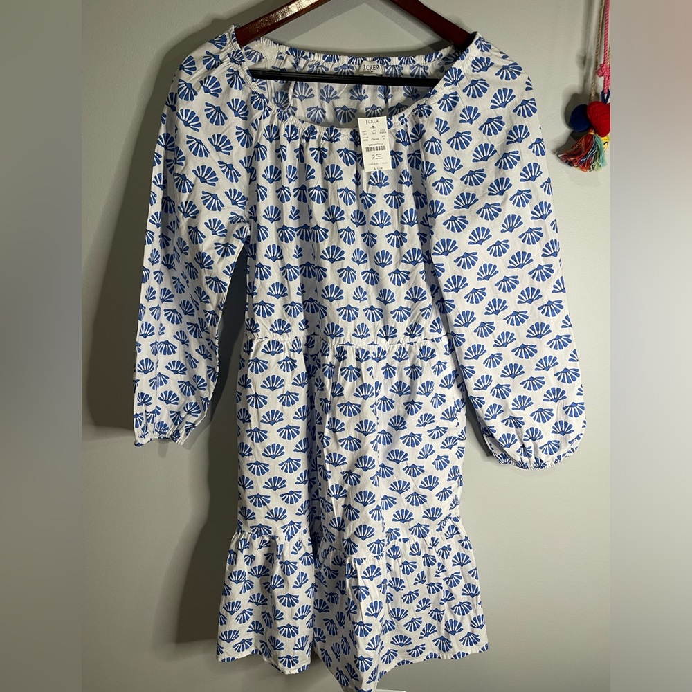 NEW JCrew seashell dress